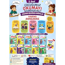 3.sınıflar İçin Okumayı Sevdiren 10'lu Hikaye Seti Maskot Çocuk