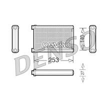 Bmw X1 16i Kalorifer Petegi 2013-2015 Denso Drr05005