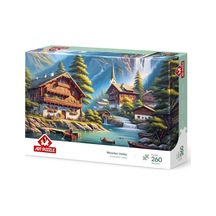 Art Puzzle Ahşap Evler Vadisi 260 Parça Puzzle