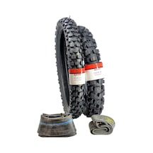 Ralco Tyres Enduro Lastik Takımı 120/80-18 Ve 90/90-21 Tt + İç Lastik Set Ön Ve Arka