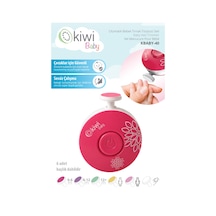 Kiwibaby Bebek Çocuk 6 Başlıklı Pilli Tırnak Kesme Türpü, Törpüleme Makinesi Kbaby 40