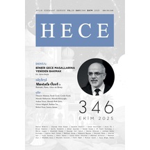 Hece Dergi 346.sayı Ekim 2025