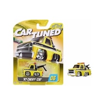 S3 1987 Chevy C10 Sarı Çekici Araba, Diecast Koleksiyon Arabası, Metal Gövde, Çok Renkli