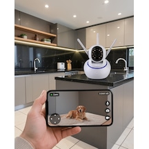 Akıllı Ip Güvenlik Kamerası 1080p Hd Hareket Algılamalı Xuczzzwifikamera-1-1