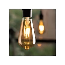 Rustik Led Ampul Sarı Armut E27