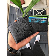Watchofroyal Swan Black Hakiki Deri Cüzdan