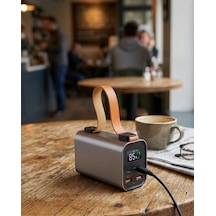 Mey İthalat 50000mah Süper Fast Charge Led Işıklı Taşınabilir Power Bank Çok Renkli