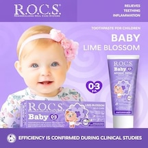 Baby 0-3 Yaş Florürsüz Bebek Diş Macunu - Ihlamur Özlü - 45g Baby 0-3 Yaş Florürsüz Bebek Diş Macunu - Ihlamur Özlü - 45g