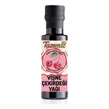 Tazemiz Soğuk Sıkım Vişne Çekirdeği Yağı 100 ML