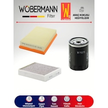 Wöbermann Opel Meriva A 1.6 Filtre Bakım Seti 2003-2006 3K