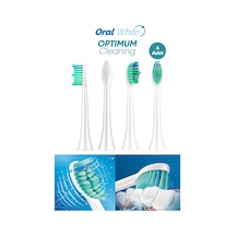 Oral White Sonic Optimum Cleaning Philips Sonicare Uyumlu 4 Adet