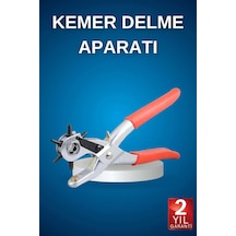 Mey İthalat Kemer Delme Pensesi Deri Delici Pensi Zımba 6 Farklı Boyutta