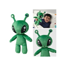 Uzaylı Alien Yumuşak Peluş Oyuncak 34 CM Yeşil