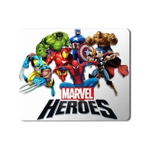Marvel Heroes Baskılı Mousepad Mouse Pad