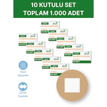 Enjeksıyon Flaster 22mm 1000 Adet 10'lu Paket
