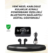 Mey İthalat Bluetooth 5.1 Destekli Bluetooth Kulaklık Anc Ve Stereo Sesli Diğer