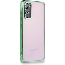 Mey İthalat Samsung Uyumlu Galaxy S20 Fe Kılıf Lensli Silikon - Yeşil