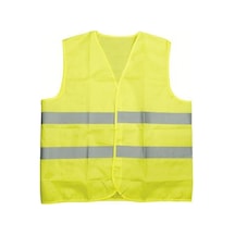 Bestguard Işçi Tipi Reflektörlü Sarı Ikaz Yeleği