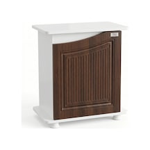 Kanki Pet West Seri West6035-cvz1 Akvaryum Sehpası 60x35x69h Cm Beyaz-ceviz