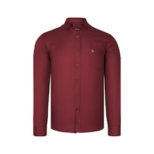 G985 Dewberry Erkek Gömlek-bordo Bordo
