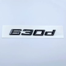 Bmw 630d Piano Black Bagaj Yazısı İthal Ürün A++ Kalite