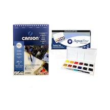 Daler Rowney Aquafine Travel Set 12li Plastik Kutu Defterli S-2
