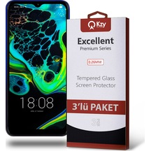 Reeder P13 Blue Max Pro 2021 ile Uyumlu Kırılmaz Cam Ekran Koruyucu Ekonomik 3'lü Paket
