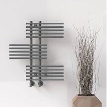 Radiva - Fıjı Dekoratif Havlupan 650x740 Antrasit  - 1fıj06500740b2ts-