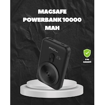 Magsafe Uyumlu Kablosuz Powerbank Taşınabilir Hızlı Şarj Çok Renkli