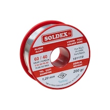 Soldex 1.2 Mm 200 G Lehim Teli %60 Sn / %40 Pb