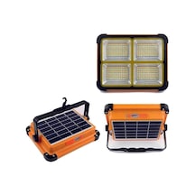 Horoz Turbo 400 Güneş Enerjili Solar 400w Watt Led Projektör Taşınabilir Sarı Beyaz Işık Lamba