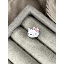 Pembe Fiyonklı Kedi Charm