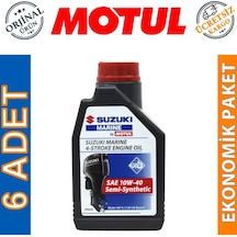 Motul Suzuki Marine 4t Sae 10w-40 1 Lt Tekne Motor Yağı 6 Adet