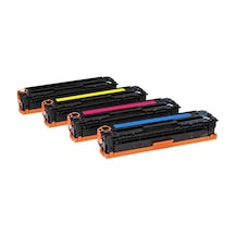 Ekoset Canon Lbp5050 Mf8080 Uyumlu 4 Renk Toner Kartuş Crg