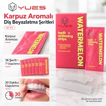 Yues Karpuz Aromalı Diş Beyazlatma Bandı 14 Şerit 7 Uygulama