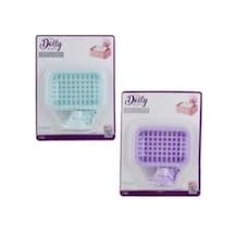 Buççin Online Mağaza Dolly Askılı Vantuzlu Sabunluk Vidasız Montaj Kolay Kullanım Mavi Renk Caz Mavi Çok Renkli