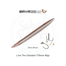 Savage Gear 3D Line Thru Sandeel 175Mm 40G 03 Olive Ghost