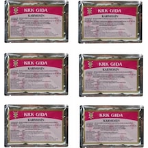 Krk Gıda Pembe Toz Gıda Boyası 6 x 9 G