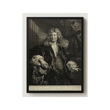 Klasik Sanat Edelinck Desjardins Portresi Çerçevesiz Poster 21x30 Cm A4 Tablo Yağlı Boya Sanat Baskı