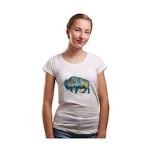 Silhouette Buffalo Kadın Beyaz Tshirt (534304513)