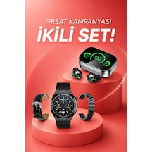 Tws Bluetooth Kulaklık Ve Akıllı Saat Uyku Takibi Nabız Ölçer Uzu