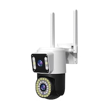 4mp Yoosee Çift Lens Ip Kamera - Wıfı Açık Otomatik İzleme, Su Geçirmez Kablosuz Güvenlik Ev Kameras