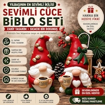 Sevgili Şans Kahve Gnomeleri 10 cm