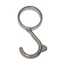 Askı Boru Kancası Yuvarlak Tırnaklı 6'Lı 9