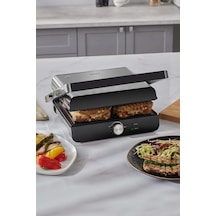 Homend Grilliant 1349H Döküm Plakalı Tost Ve Izgara Makinesi 2000 W