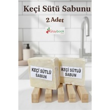 Doğal Keçi Sütü 2 Adet Peeling Cilt Sabunu Doğal