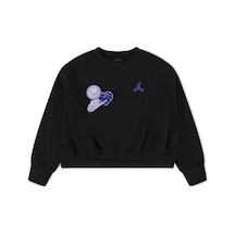 Nıke Jordan Jdg Blue Jeans & Blıng Flc Cre Kız Çocuk Sweatshirt 45f195 45f195 023 023