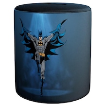 Navy Blue Batman Puf Warner Bros Lisanslı Ürün, Süet Kumaş, Uluslararası Solmama Sertifikası