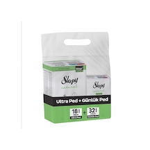 Sleepy Ultra Ped 18'li + Günlük Ped 32'li