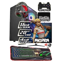 Warbox Akura i5-3350P 16 GB 256 GB + 250 GB SSD Radeon R7 240 20" W10P Masaüstü Oyuncu Bilgisayarı Warbox Akura i5-3350P 16 GB 256 GB + 250 GB SSD Radeon R7 240 20" W10P Masaüstü Oyuncu Bilgisayarı